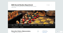 Desktop Screenshot of bhssocialstudiesdepartment.com